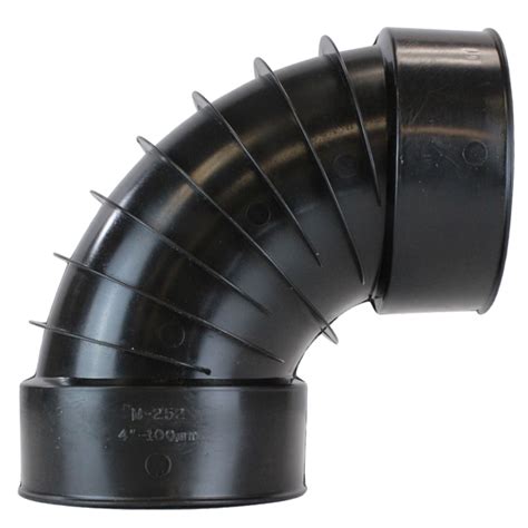 Ads 4 In X 4 In 90 Degree Corrugated Elbow Fittings In The Corrugated