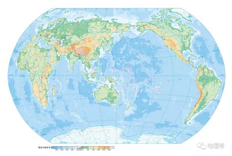 世界地理地图 世界基础地理高清地图华夏智能网