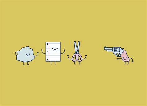 Rock Paper Scissors Shoot By Tl Mcbeth Mens T Shirt Threadless