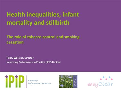 Ppt Health Inequalities Infant Mortality And Stillbirth Powerpoint