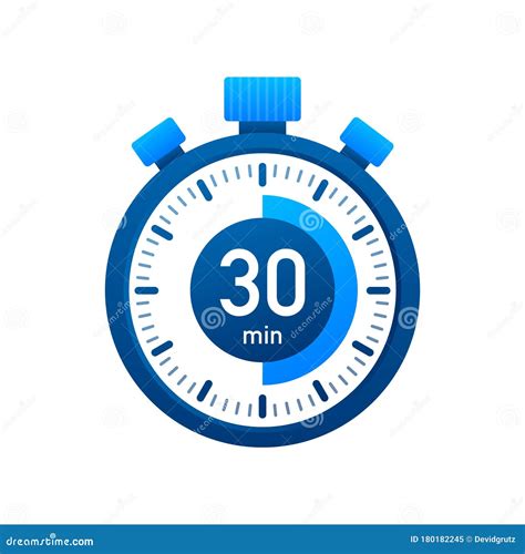 Color Minutes Icon. Timer, 1 Minute Ago And 5-55 Minutes Label Dial
