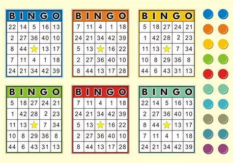 Bingo Cards Free Vector Download Free Vector Art Stock Graphics And Images