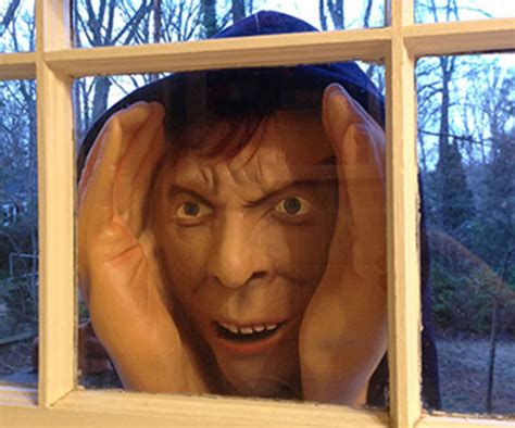 Scary Peeping Tom Window Prop Awesome Stuff 365