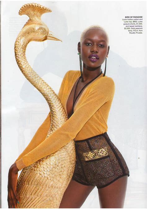 ajak deng for march 2011 vogue australia ciaafrique ™ african fashion beauty style