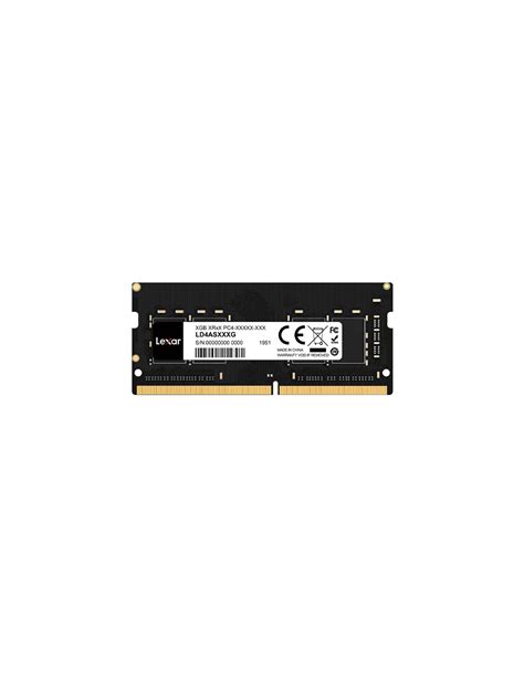 Lexar Gb Ddr Mhz Cl Sodimm Memoria Ram