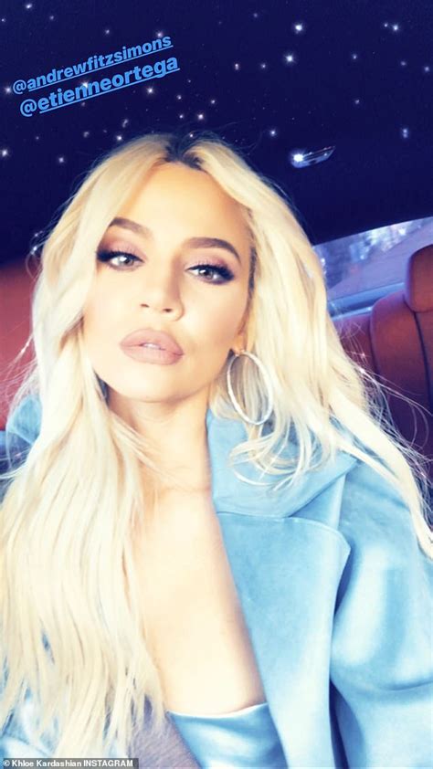 Khloe Kardashian Looks Svelte In Blue As She Supports Perfect Mom
