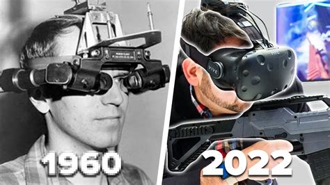 The Incredible Evolution Of Virtual Reality 1960 2022 Youtube