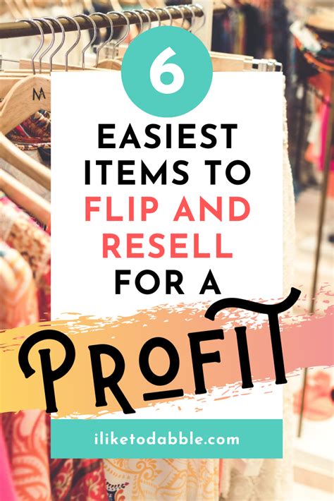 Thrift Store Flipping 6 Easiest Items To Flip For A Profit I Like To