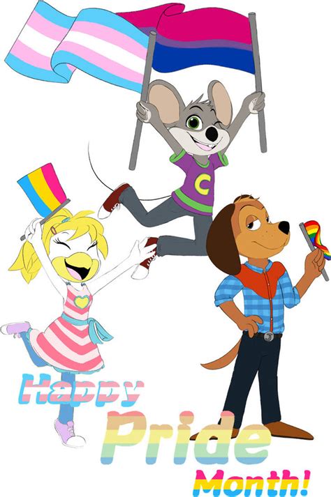 Happy Pride Month From Chuck E Cheese By Rjtoons On Deviantart