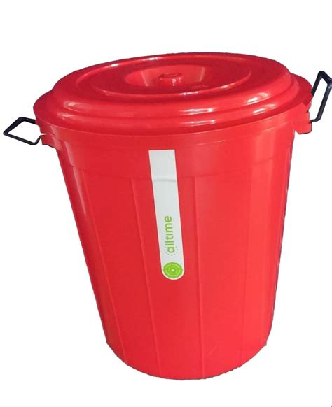 Alltime Red 50 Litre Plastic Storage Bucket, Rs 515 /piece Siddhi Marketing | ID: 23174657373