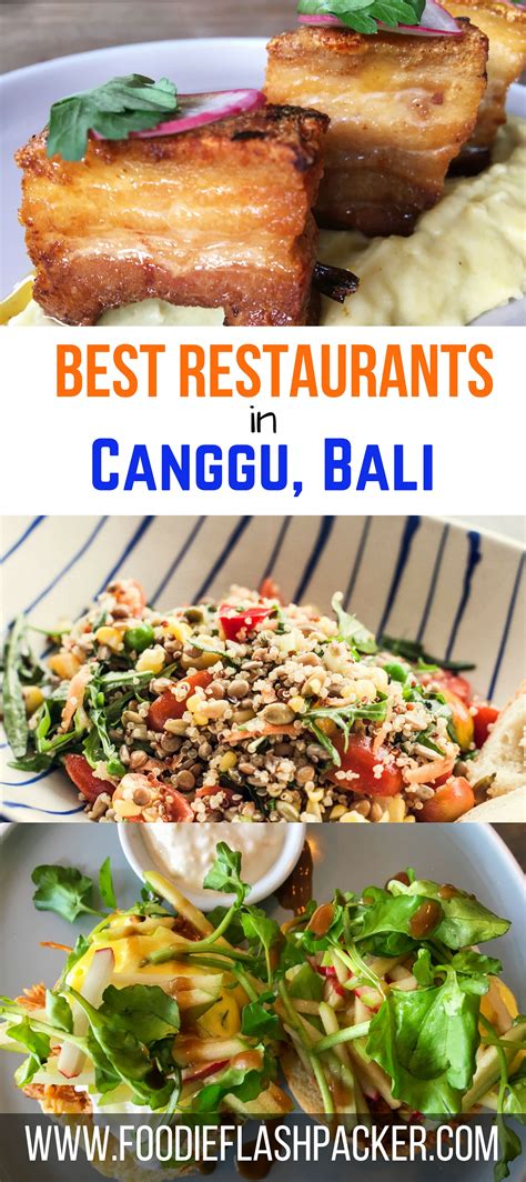 The Top 8 Amazing Canggu Restaurants Where To Eat In Canggu Bali Foodie Travel Travel Food