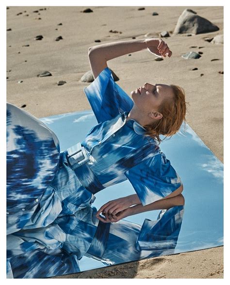 Viktoria Jakab Hamptons Magazine Yossi Michaeli Fashion Editorial Page 2 Mirror Photography