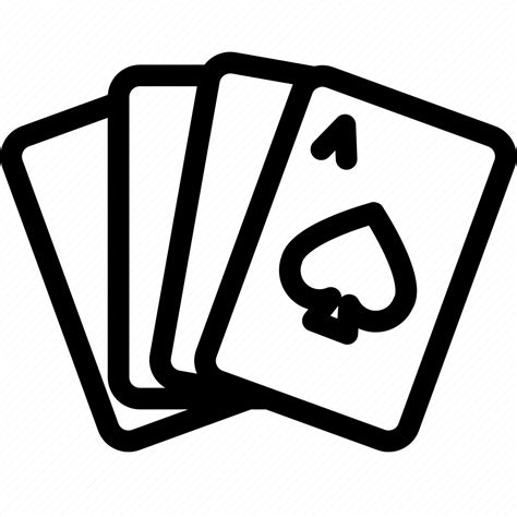 Ace Cards Playing Icon Download On Iconfinder