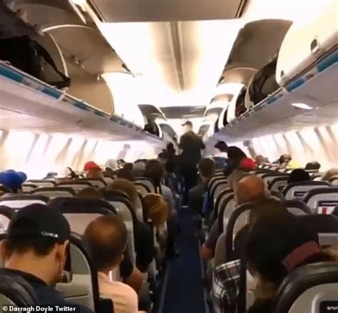 Video Of Orderly Canadian Passengers Exiting A Plane In Perfect