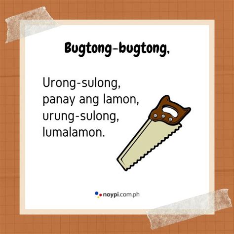 Halimbawa Ng Bugtong At Kahulugan Nito Tagalog