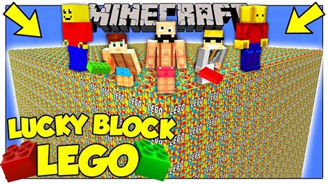 La Sfida Dei Lucky Block Giganti Di Lego Minecraft Ita Youtube