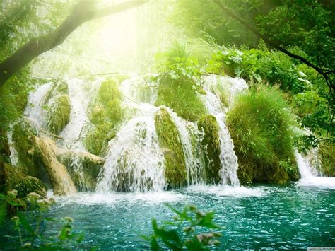 Beautiful Waterfall World Most Famous Waterfall Landscape