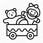 Toys Icon Doll Children Play Icons Bear