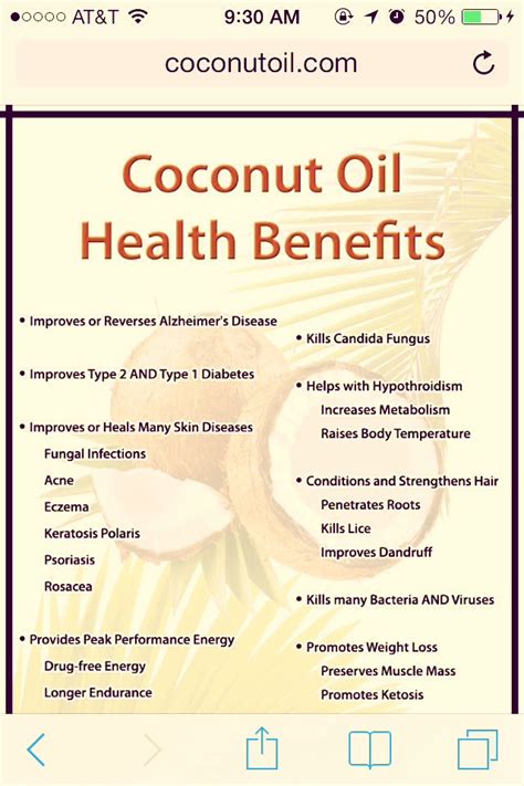 10 Health Benefits Of Coconut Oil Musely