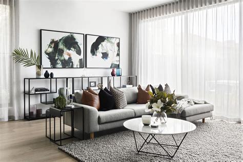 Modern Luxe Living Room Ideas From This Melbourne Home Makeover