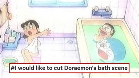 Petition To Cut Out All Bath Scenes In Doraemon Receives Mixed