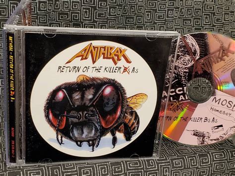 Anthrax Return Of The Killer As Cd Greatest Hits Etsy Uk