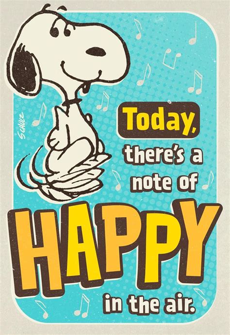 join snoopy in a happy dance to wish someone an extra special birthday plays music from the