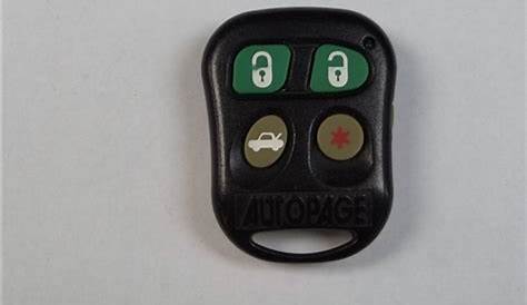 autopage car alarm remote