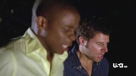 Guys In Trouble Dulé Hill And James Roday Rodriguez In Psych Any
