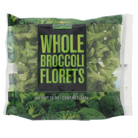 Hampton Hills Whole Broccoli Florets Shop Broccoli Cauliflower
