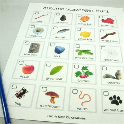 Farm Scavenger Hunt For Kids Outdoor Kids Activities And Kids Etsy