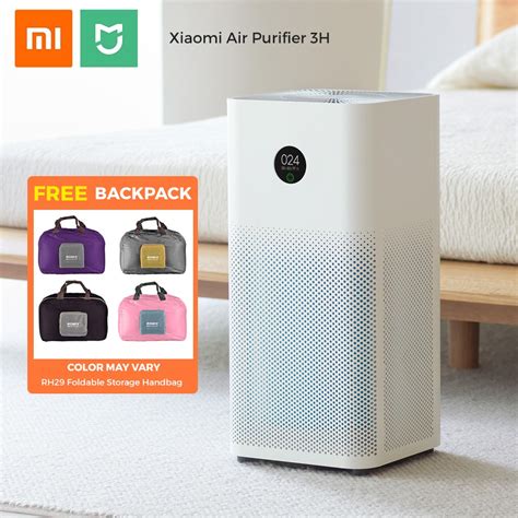 Xiaomi Air Purifier 3h Oled Touchscreen Display With Smoke Detector