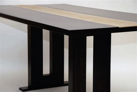 Custom Made Black Maple Dining Table By Belak Woodworking Llc
