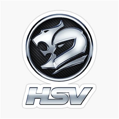 Holden Hsv Emblem Sticker For Sale By Nuenungs Redbubble