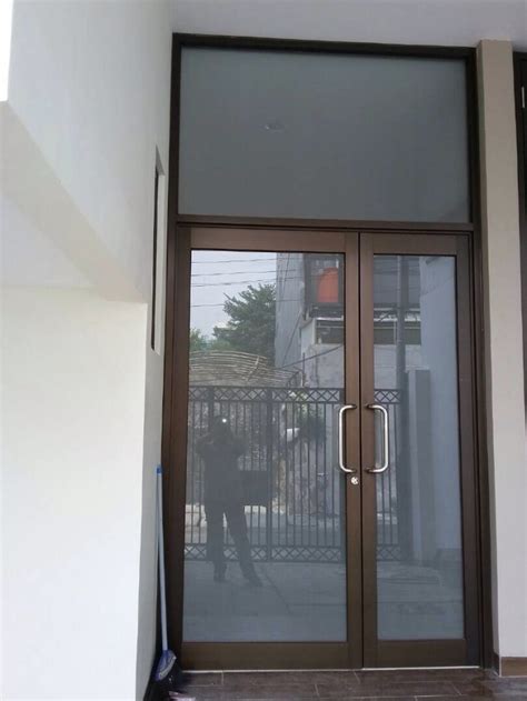 Pintu sliding aluminium atau pintu geser aluminium ialah pintu yang sering digunakan style rumah atau bangunan minimalis. Jual pintu aluminium kaca - Jakarta Pusat - kreasi megah ...