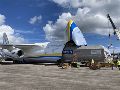 Antonov An 124 Leva Grande Satélite Para A Spacex Aeroflap