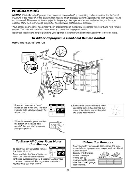 Craftsman Garage Door Opener User Manual