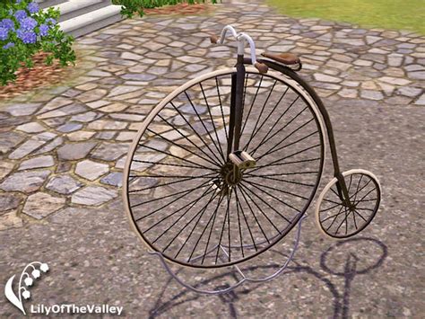 My Sims 3 Blog Lilyofthevalleys High Wheel Bicycle