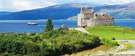 Duart Castle On Mull Mclean Scotland