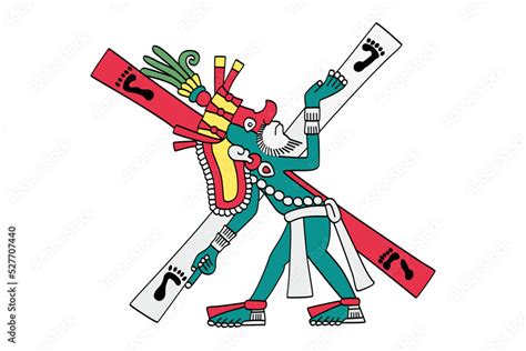 Xolotl At A Crossroads Aztec God Of Fire Lightning Monsters