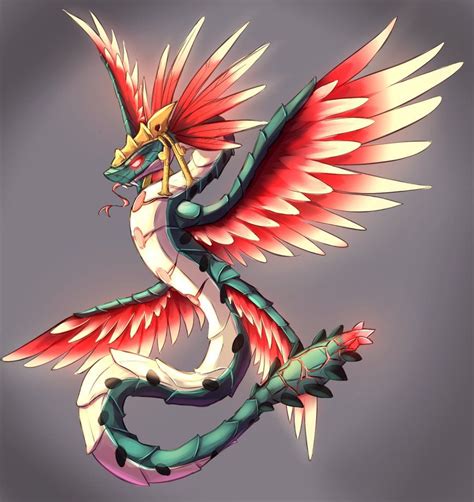 Kukulkan Fanart By Nexeron Искусство с драконами Ацтекское искусство