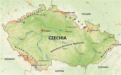 Die größte informationsmenge über tschechische gebirge auf einem ort. Tschechische Republik Bergen anzeigen - Tschechien-Gebirge ...