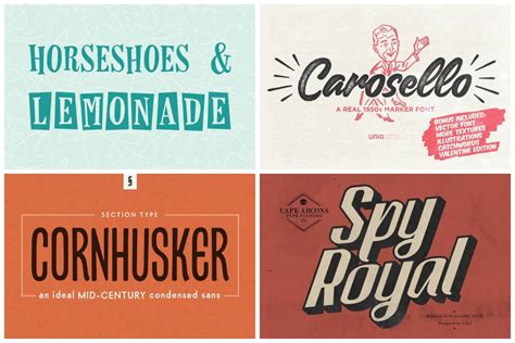 Retro 50s Diner Font Hipfonts