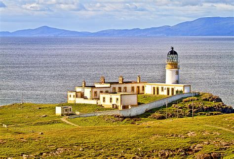 The wall mural is offered in numerous standard sizes or available in a custom size. Neist Point Lighthouse Isle Of Skye Photograph by Marcia ...