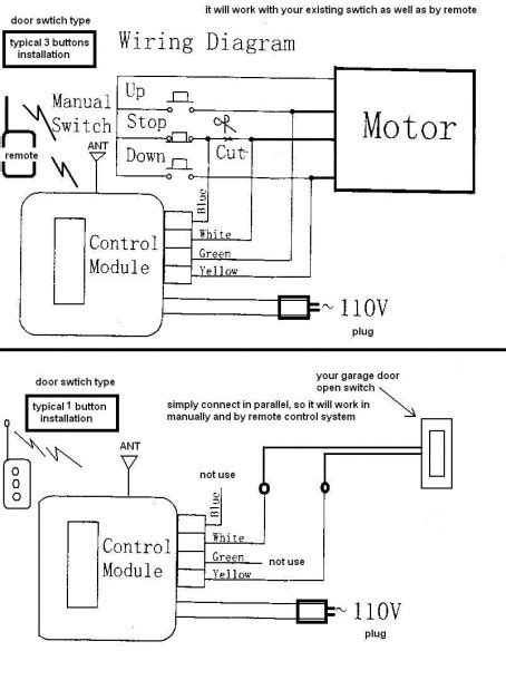 Wiring Diagram For Genie Garage Door Opener