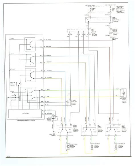 2001 Toyota Corolla Power Window Wiring Automotive Wiring And Electrical