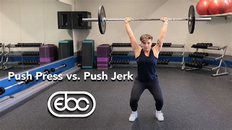 Push Press Vs Push Jerk The Differences And How To Perform Youtube
