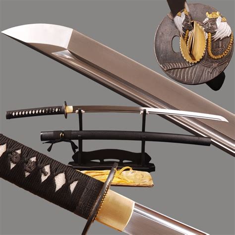 Shjin Swords Handmade Honsanmai Japanese Samurai Katana Real Sharpened