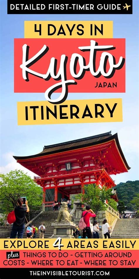 4 Days In Kyoto Itinerary Complete Guide For First Timers Kyoto Itinerary Japan Travel Tips