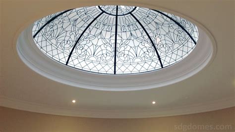 Decorative Leaded Glass Ceiling Domes